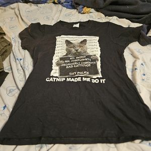 Ladies M cat shirt